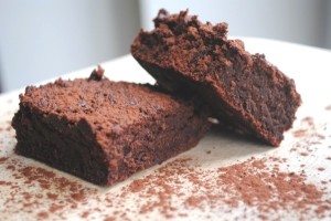 Cinnamon-spiked brownie